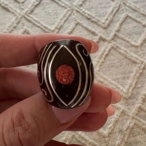 Hand Carved Coconut Ring
